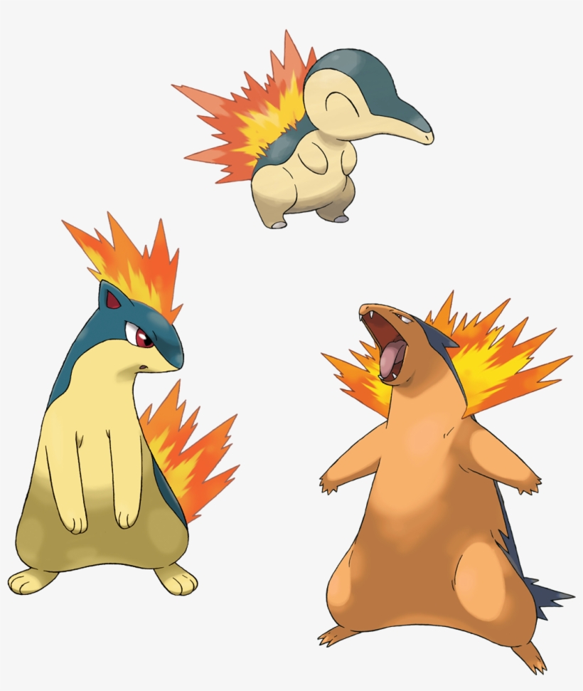 Gen2firenewcolors - Pokemon Cyndaquil, transparent png #1469597