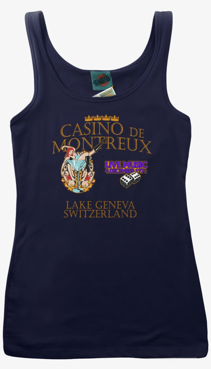 Deep Purple Smoke On The Water Casino De Montreux Inspired - Shirt, transparent png #1469801