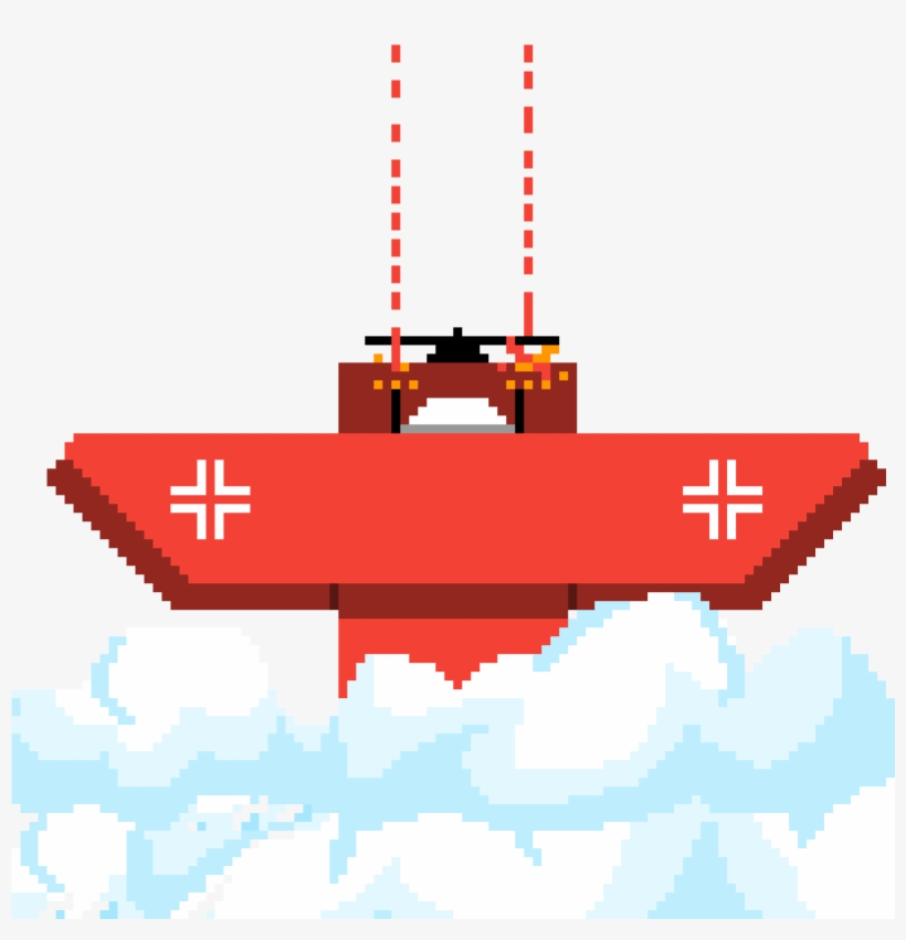 Ataque Desde Las Nubes Del Barón Rojo, transparent png #1470090