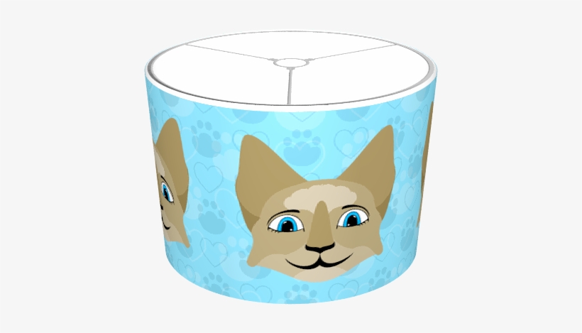 Anime Cat Face With Blue Eyes - Ojos Azules, transparent png #1470650