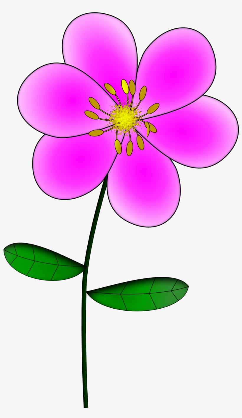 Purple Roses Png Clip Art Imageu200b - Hình Bông Hoa Nhỏ, transparent png #1470722