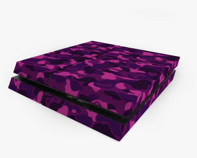 Sony Ps4 Purple Game Camo Decal Skin Kit - Playstation 4, transparent png #1470809