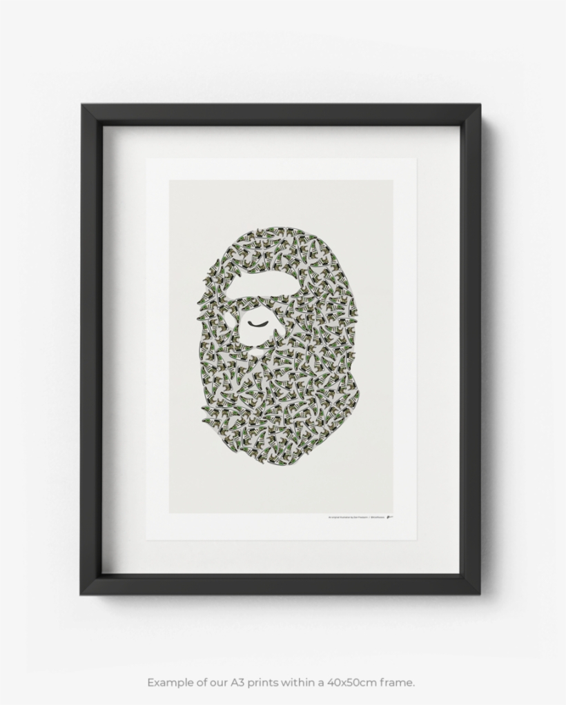 Bape X Nmd Head Bape X Nmd Head - Nike, transparent png #1470898