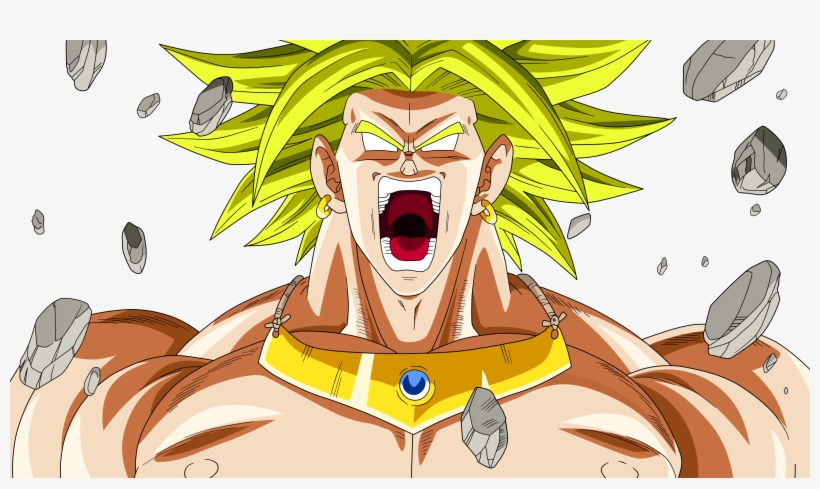 Image Black And White Download Broly Transparent 1080p - Broly Dragon Ball Super, transparent png #1470962