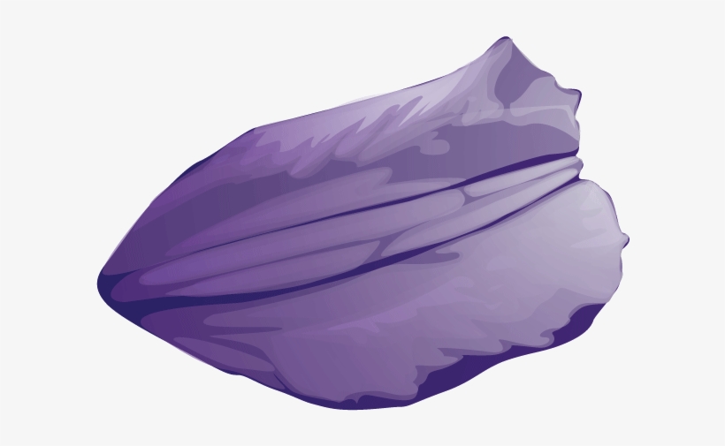 Flower By Thebutcheress On Deviantart - Purple Flower Petals Transparent, transparent png #1471172