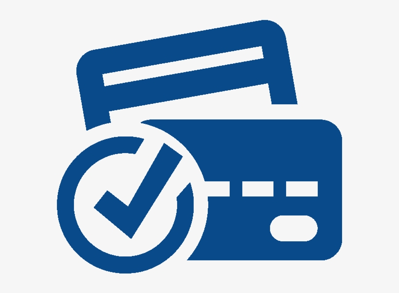 Credit Card Png Icon Blue, transparent png #1471193