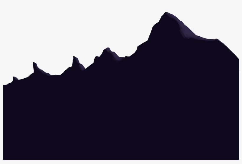 Png Transparent Mountain Hill Silhouette, transparent png #1471245