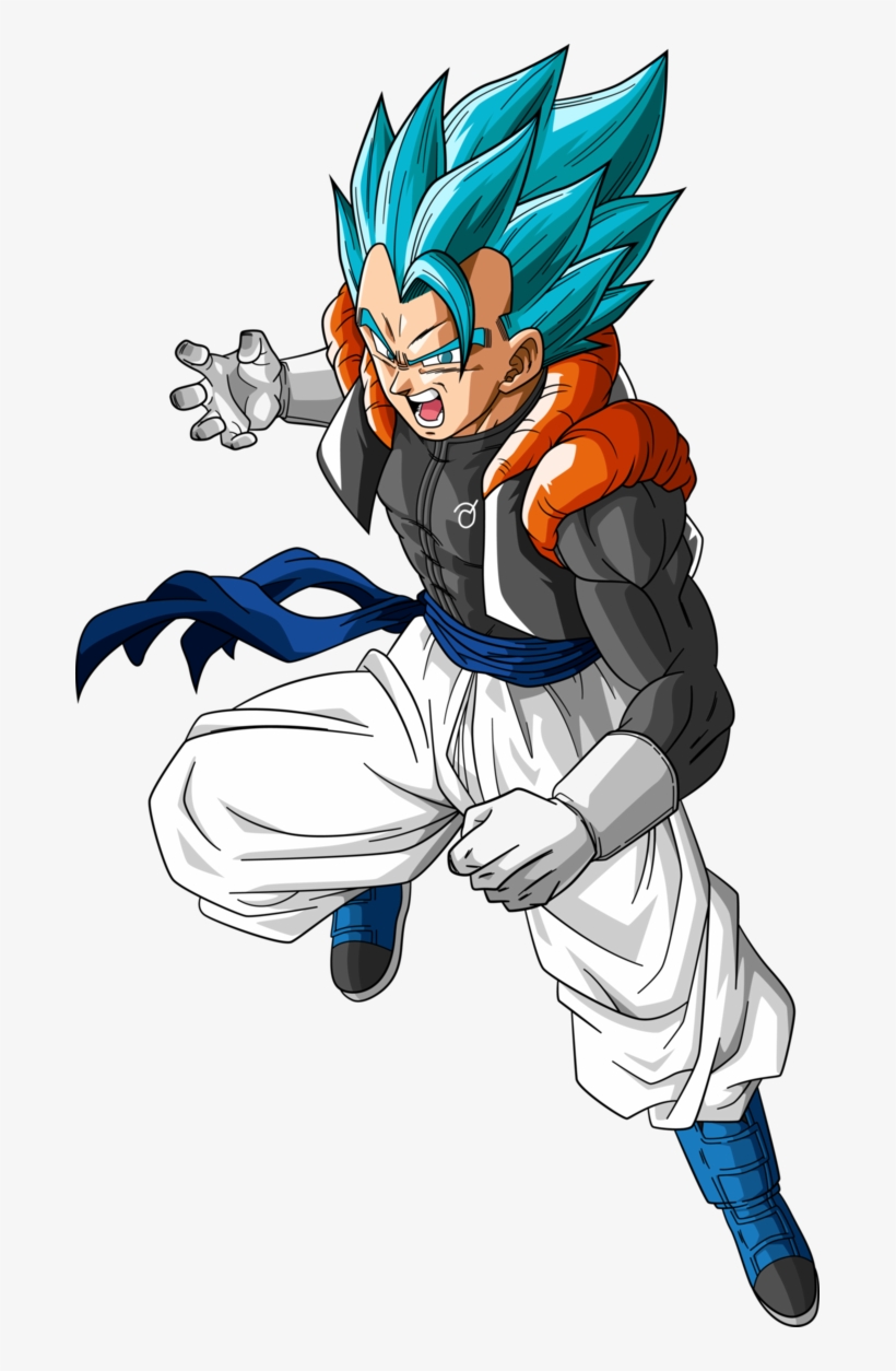 Jpg Transparent Stock Broly Transparent Skinny - Gogeta Dragon Ball Super, transparent png #1471272