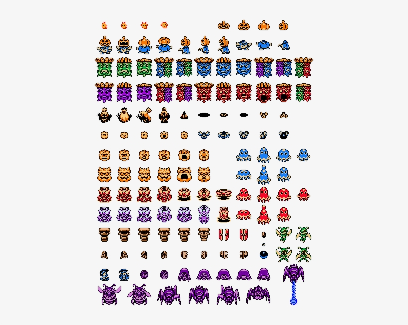 Bosses - Zelda Enemy Sprite Sheet, transparent png #1471298