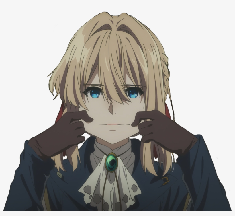 650 Kb Png - Violet Evergarden Salute, transparent png #1472162