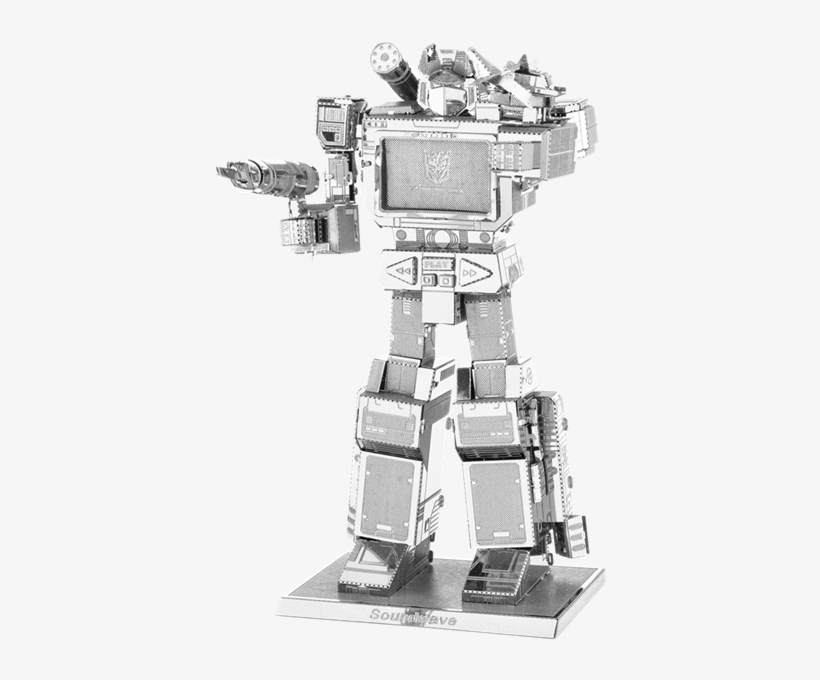 Picture Of Soundwave - 3d Metal Model Transformers, transparent png #1472236