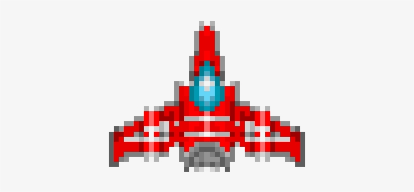 Enemy Space Ship - Enemy Ship Pixel Art Png, transparent png #1472422