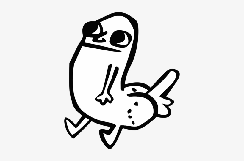 Dbutt Discord Emoji - Dickbutt Meme, transparent png #1472526
