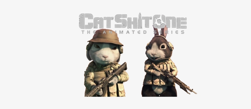 Cat Shit One Tv Show Image With Logo And Character - Cat Shit One Png, transparent png #1472566