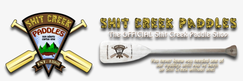 Shit Creek Paddle Shop - Bullet, transparent png #1472598