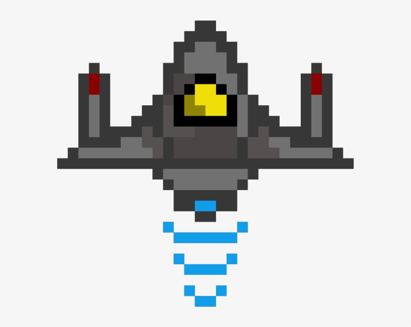 Galaga Enemy Sprite Png Vector Royalty Free - Video Game, transparent png #1472649