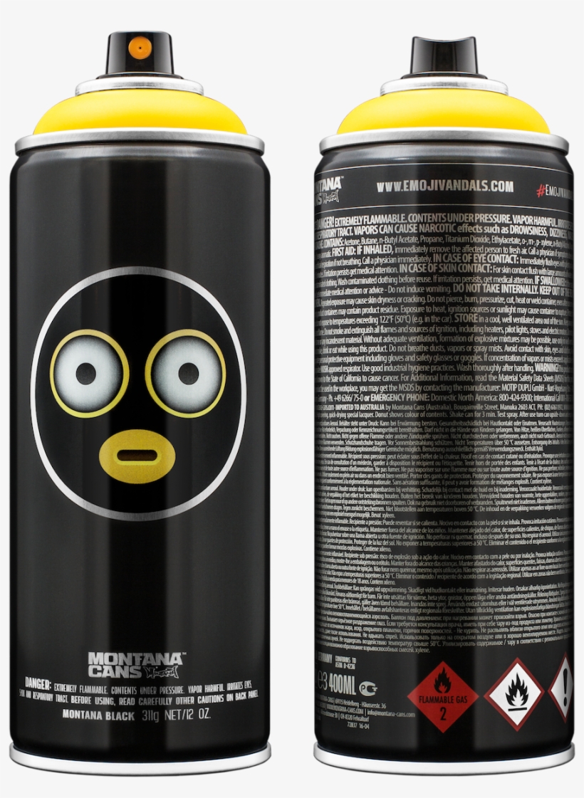 Emojivandals Some Of Them Went Crazy - Spray Cans Limited Edition Loop, transparent png #1472743