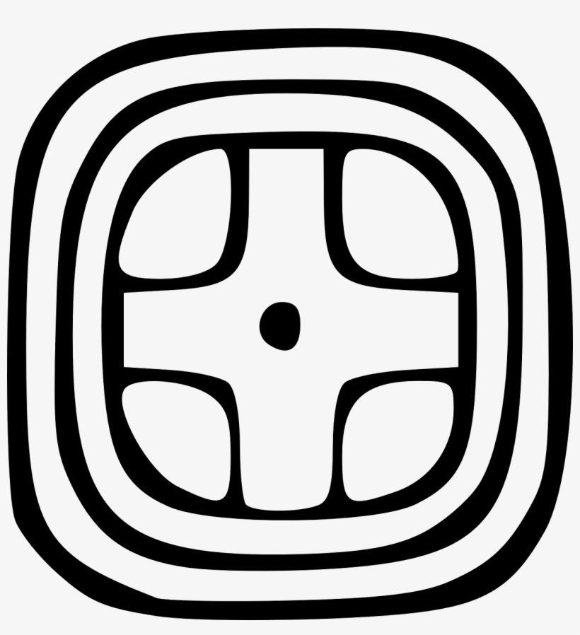 Vector Graphics,free Pictures - Mayan Symbol For Food, transparent png #1472963