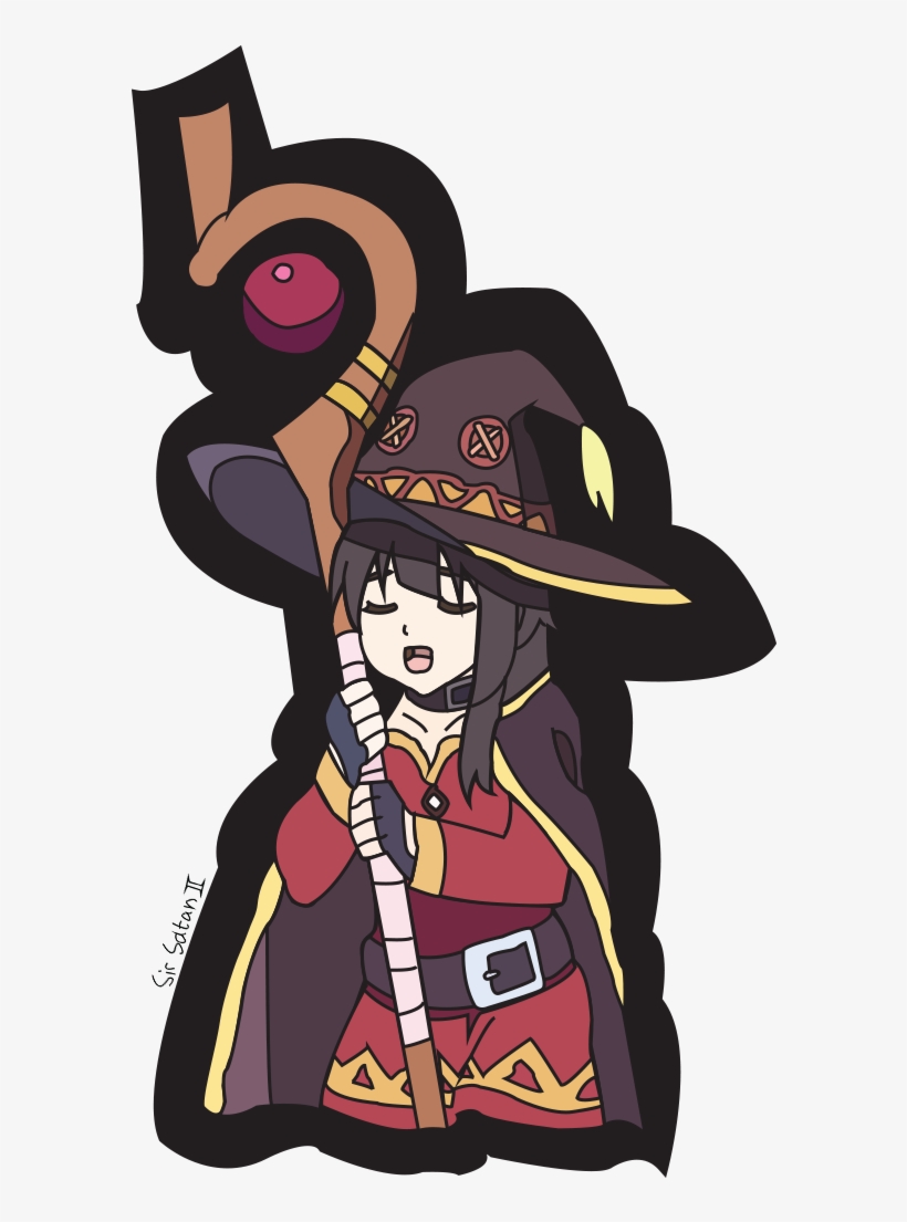 Mediaa Megumin Drawing Requested By One Of My Friends - Cuteness, transparent png #1473324