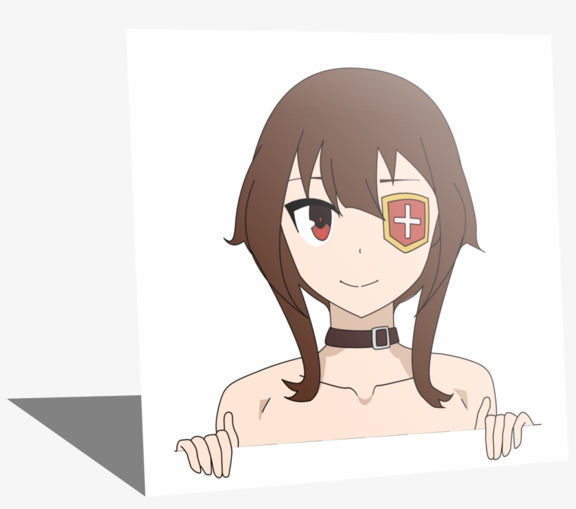 Image Of Megumin [die-cut] - Cartoon, transparent png #1473346