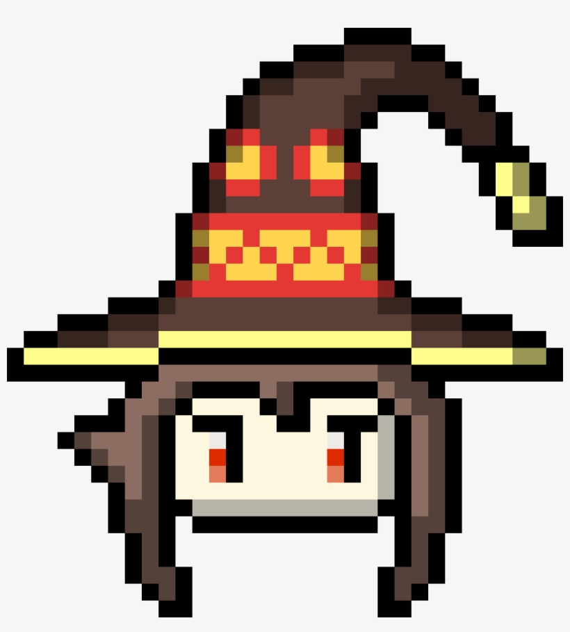 Megumin - Pixel Megumin, transparent png #1473367