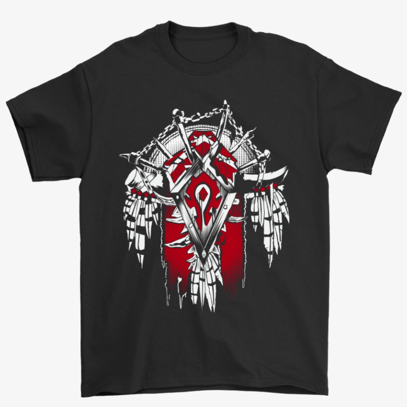 World Of Warcraft Banner Of The Horde Shirts - Bible Verse Tshirt Design, transparent png #1473580