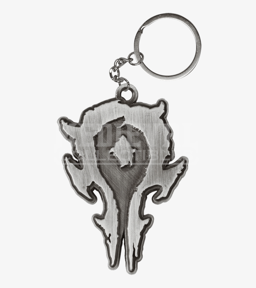 Warcraft Movie Horde Logo Metal Keychain, transparent png #1473620