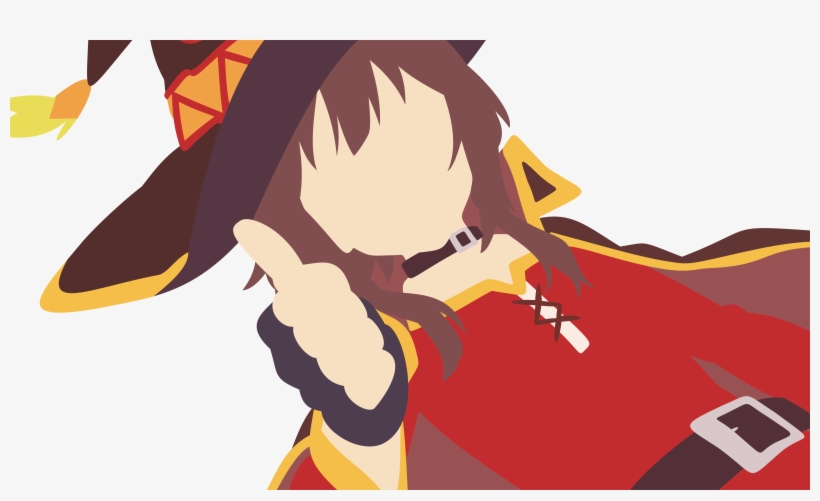 Megumin 1 Base , - Konosuba Vector, transparent png #1473737