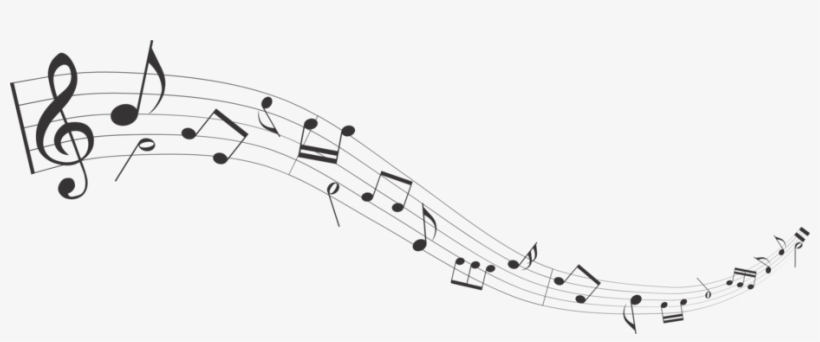 Musical Note Sheet Music Staff Musical Notation - Flowing Musical Notes Png, transparent png #1474031