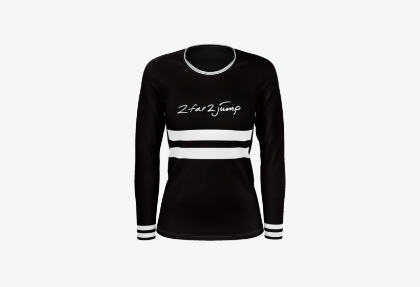 2far2jump Long Sleeve - Long-sleeved T-shirt, transparent png #1474281