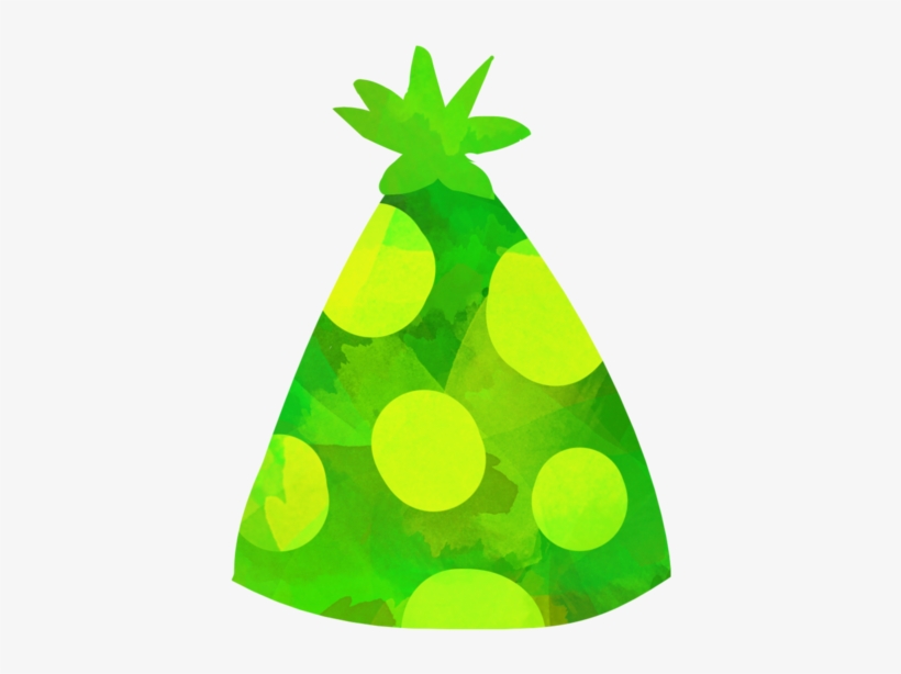 Party Green Hat - Hat, transparent png #1474541