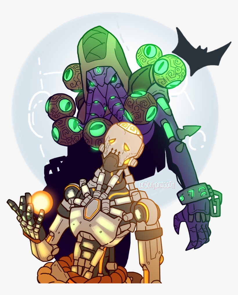 Skullyatta And Cultist Zenyatta Woo I Made It All The - Overwatch Zenyatta Cultist Fanart, transparent png #1474611