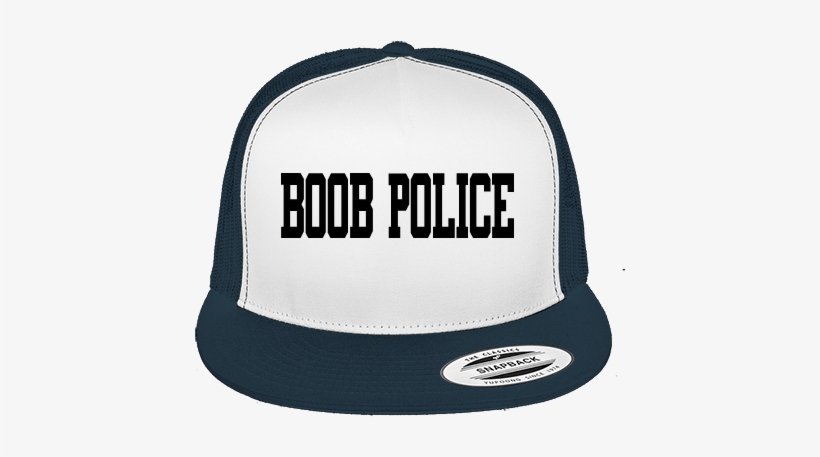 Cotton Front Trucker Hat - Boob Police, transparent png #1474756