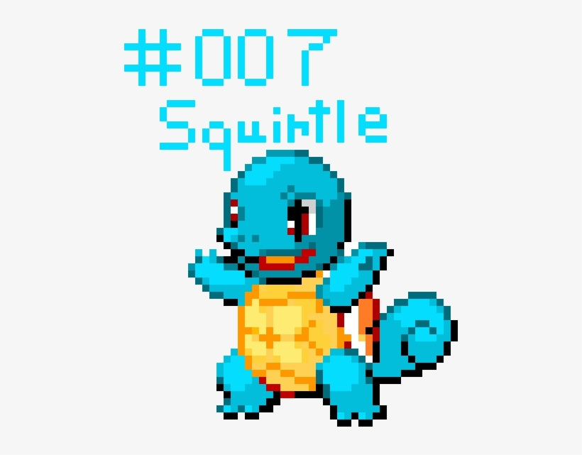 Squirtle - Squirtle Sprite, transparent png #1474939