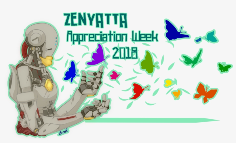 Hello So, I Thought Zenyatta Deserved A Week Of Appreciation, - Illustration, transparent png #1474961