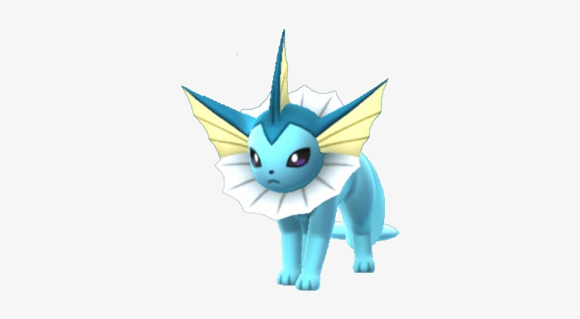 Clipart Transparent Image Go Png Pok Mon Wiki Fandom Vaporeon Pokemon Go Png Free Transparent Png Download Pngkey