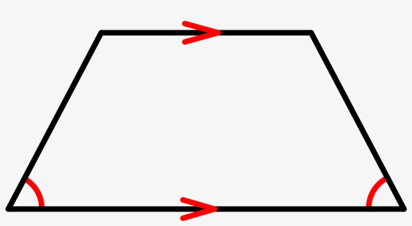 Isosceles Trapezoid Definition - Como Es Un Trapecio Isósceles, transparent png #1475118