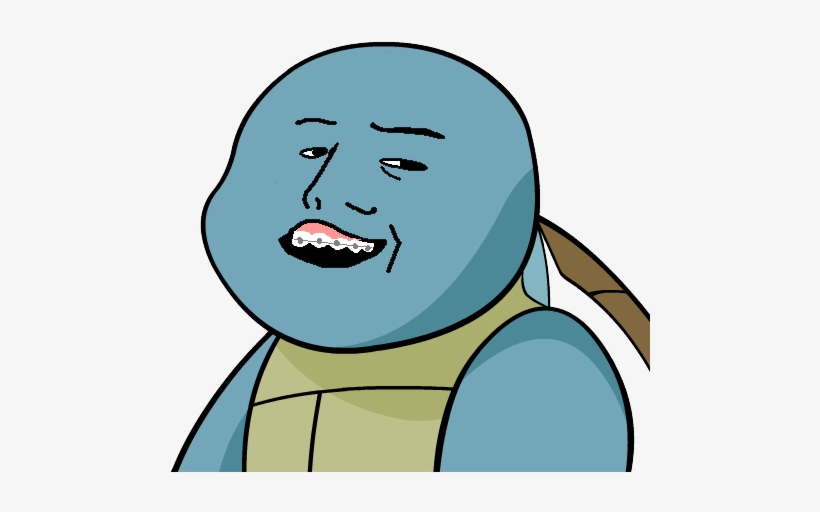 Pikachu Ash Ketchum Face Hair Facial Expression Nose - Squirtle Lenny Face, transparent png #1475264