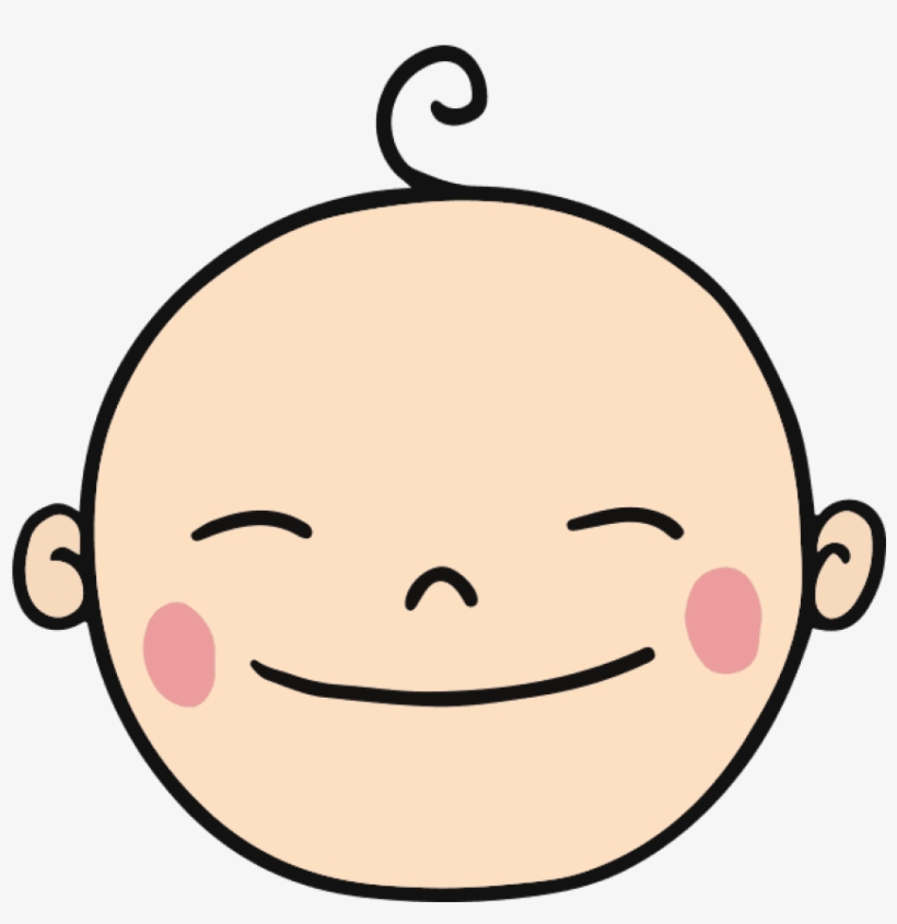 Sticker App For Moms & Infants Messages Sticker-0 - Smiling Baby Clip Art, transparent png #1475316