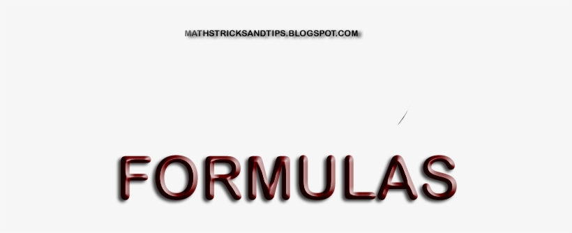 Calculate Area Of Square, Area Of Parallelogram, Area - Formula, transparent png #1475486