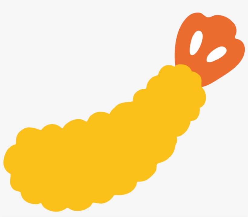 Shrimp Vector Emoji - 🍤 Emoji, transparent png #1475843