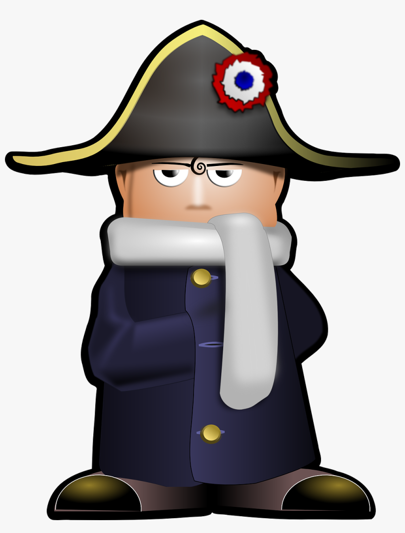 Napolean Figure Clip Art Free Vector - Napoleon Clip Art, transparent png #1475881