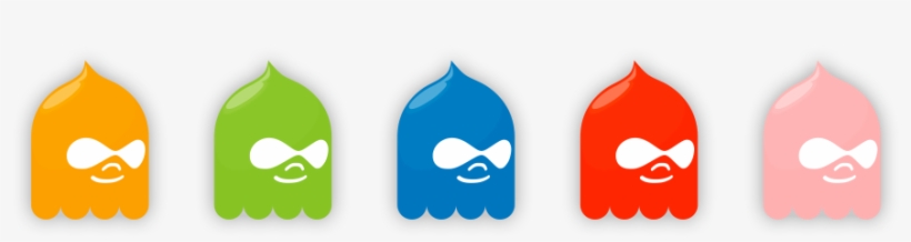 Druplicon As A Pac-man Ghost - Ghosts, transparent png #1475909