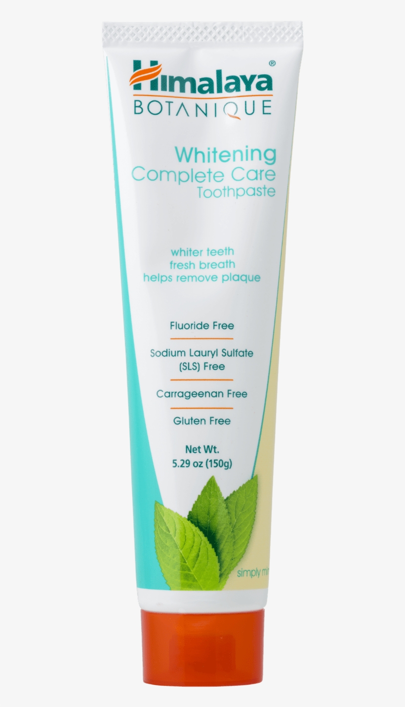 Whitening Toothpaste Without Fluoride - Himalaya Toothpaste Fluoride Free, transparent png #1476133