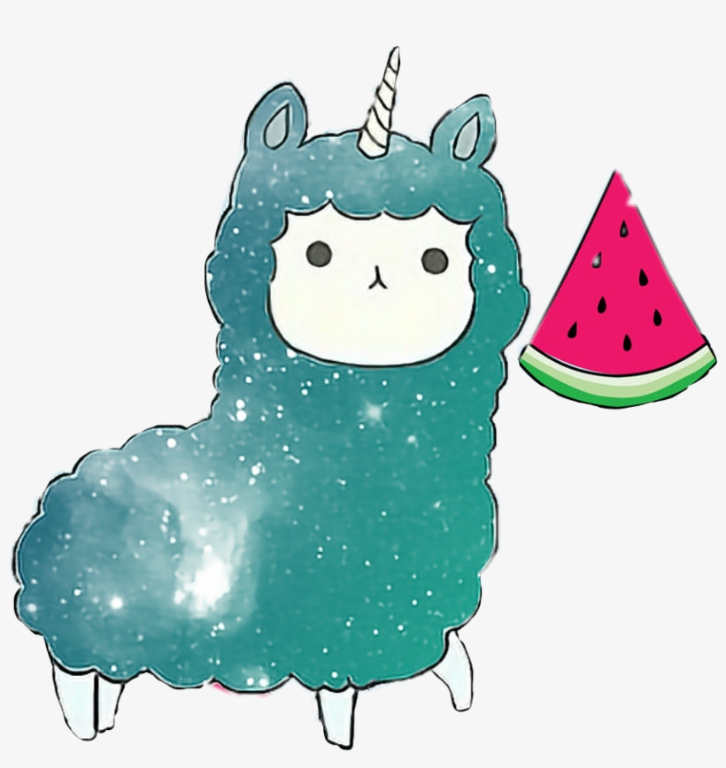 Llamacorn Magical Magichair Magicfur - Galaxy Llamacorn, transparent png #1476183