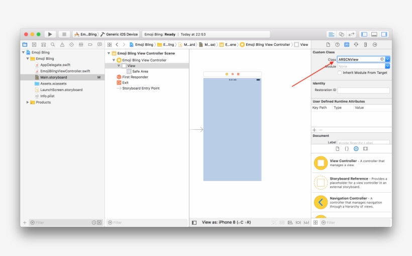 Arscnview Is A Special View For Displaying Augmented - Ios, transparent png #1476493