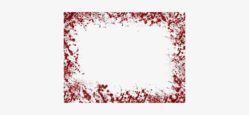 Blood Red Frame Transparent - Frame Blood Png, transparent png #1476735