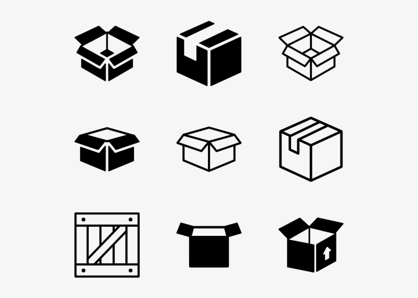 Boxes - Box Vector, transparent png #1476887