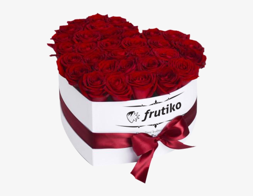 Red Roses White Heart Box - Million Roses, transparent png #1476911