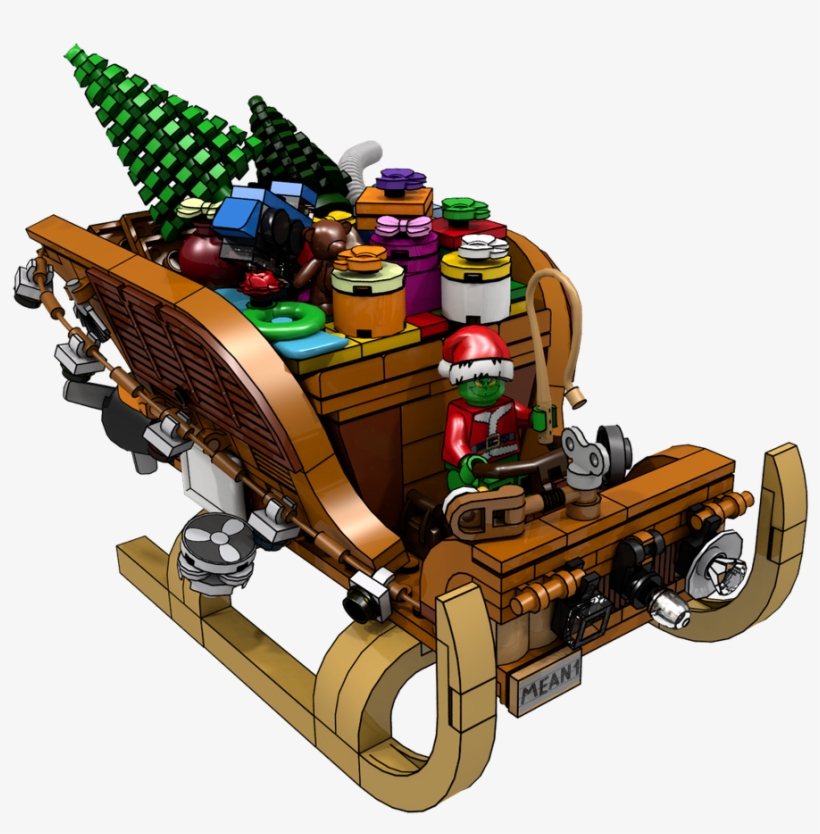 How The Grinch Stole Christmas - Lego, transparent png #1476977
